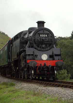 Purchase photo of 80104 4MT at Swanage Railway